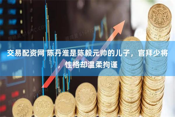 交易配资网 陈丹淮是陈毅元帅的儿子,官拜少将,性格却温柔拘谨